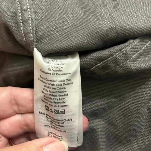 Eddie Bauer Women’s EB Hemplify Utility Shirt Jacket, size M - Picture 14 of 14